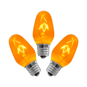 15-Watt Bulb - 3-pack - Orange