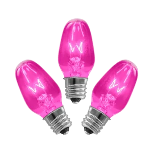 15-Watt Light Bulb - 3-pack - Pink