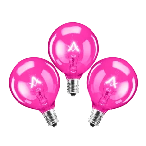 25-Watt Light Bulb - 3-pack - Pink