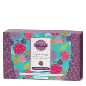 Black Raspberry Vanilla Dryer Sheets