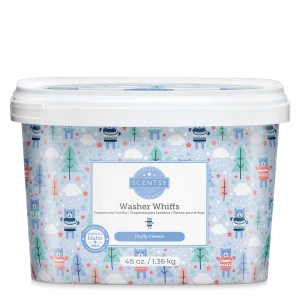 Fluffy Fleece Washer Whiffs Tub