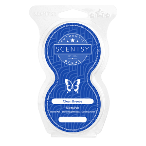 Clean Breeze Scentsy Pod Twin Pack