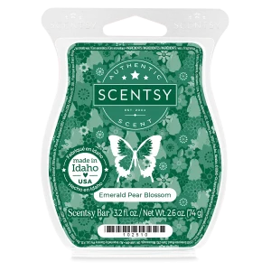 Emerald Pear Blossom Scentsy Bar