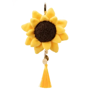Yellow Sunflower Scentsy Charm Clip