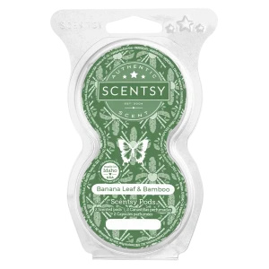 Banana Leaf & Bamboo Scentsy Pod Twin Pack
