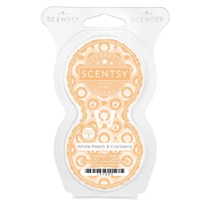 White Peach & Cranberry Scentsy Pod Twin Pack
