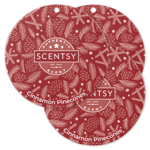 Cinnamon Pinecones Scent Circles 3-Pack