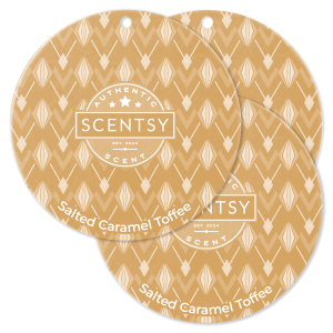 Salted Caramel Toffee Scent Circle 3-Pack
