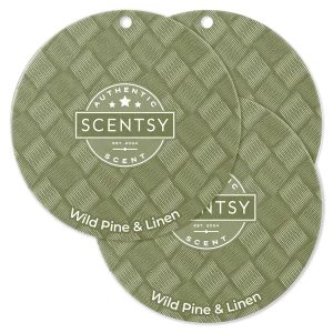 Wild Pine & Linen Scent Circle 3-Pack