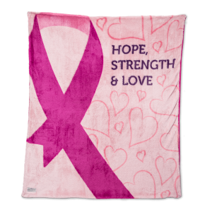 Scentsy Cozy Pink Ribbon Blanket
